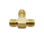 SMA Female TO Two Female Koaksiyel Adaptör T-Type SMA Female TO Two Female Koaksiyel Adaptör T-Type