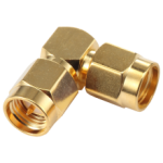 SMA Male TO RP SMA Male Brent Koaksiyel Adaptör 90° SMA Male TO RP SMA Male Brent Koaksiyel Adaptör 90°