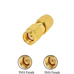 RP SMA Male TO RP SMA Male Straight Koaksiyel Adaptör RP SMA Male TO RP SMA Male Straight Koaksiyel Adaptör
