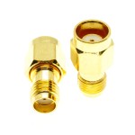 RP SMA Male TO SMA female Straight Koaksiyel Adaptör