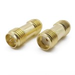 RP SMA Female TO SMA Female Straight RF Koaksiyel Adaptör RP SMA Female TO SMA Female Straight RF Koaksiyel Adaptör