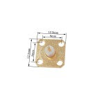 SMA Female Jack Panel Mount RF Coax Connector