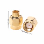 RP SMA Jack Dişi RF Konnektör RG402 RP SMA Jack Dişi RF Konnektör RG402