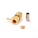 SMA Erkek Dik Açı RF Konnektör SMA Erkek Dik Açı RF Konnektör