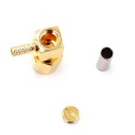 SMA Erkek Dik Açı RF Konnektör SMA Erkek Dik Açı RF Konnektör