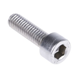 M6 X 30mm imbus Çelik Cıvata Beyaz 10 Adet