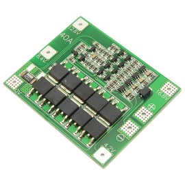 4S 40A BMS şarj pil koruma (Li-Ion lityum 18650)