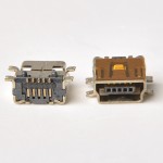 Mini USB Şarj Soketi 10 Pin Female Type B NO:25 Mini USB Şarj Soketi 10 Pin Female Type B NO:25