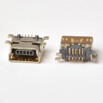 Mini USB Şarj Soketi 10 Pin Female Type B NO:25 Mini USB Şarj Soketi 10 Pin Female Type B NO:25