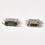 Micro USB Şarj Soketi 5 Pin Female Type B NO:18 Micro USB Şarj Soketi 5 Pin Female Type B NO:18