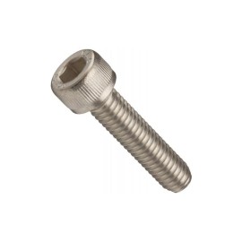 M5 X 16mm imbus Çelik Cıvata Beyaz  10 Adet