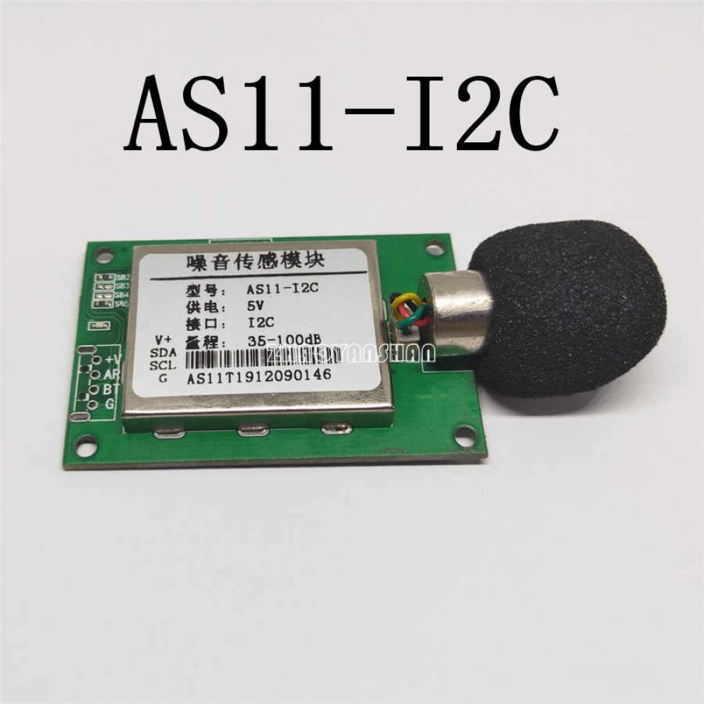 AS11-C IIC I2C AS11 gürültü desibel sensörü modülü AS11-C IIC I2C AS11 gürültü desibel sensörü modülü