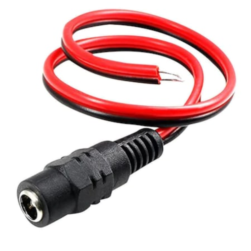 DC Dişi Jak Kablolu 2.5x5.5mm
