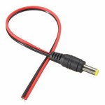 DC Erkek Power Jak Kablolu 5.5x2.1 mm 25cm