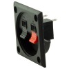 Hoparlör Terminali Kare 2 Pin 57x57mm