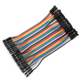 40 Pin F-F Jumper 10Cm