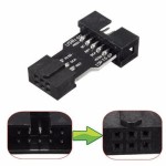 AVR ISP 10 Pin to 6 Pin Adaptör Board