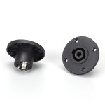 Speakon Hoparlör Konektörü Oval Şase Speakon Hoparlör Konektörü Oval Şase