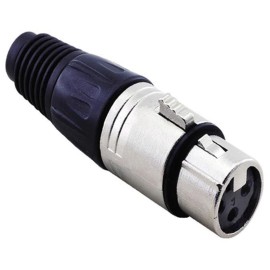 Canon / XLR 3 Pin Jack - Dişi
