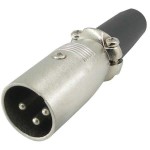 Canon / XLR 3 Pin Jack - Erkek Canon / XLR 3 Pin Jack - Erkek