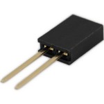 1x2 Pin Stackable Header 2.54 mm 11mm 1x2 Pin Stackable Header 2.54 mm 11mm