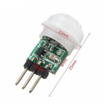 HC-SR501 Mini Pır Dedektör Modülü HC-SR501 Mini Pır Dedektör Modülü