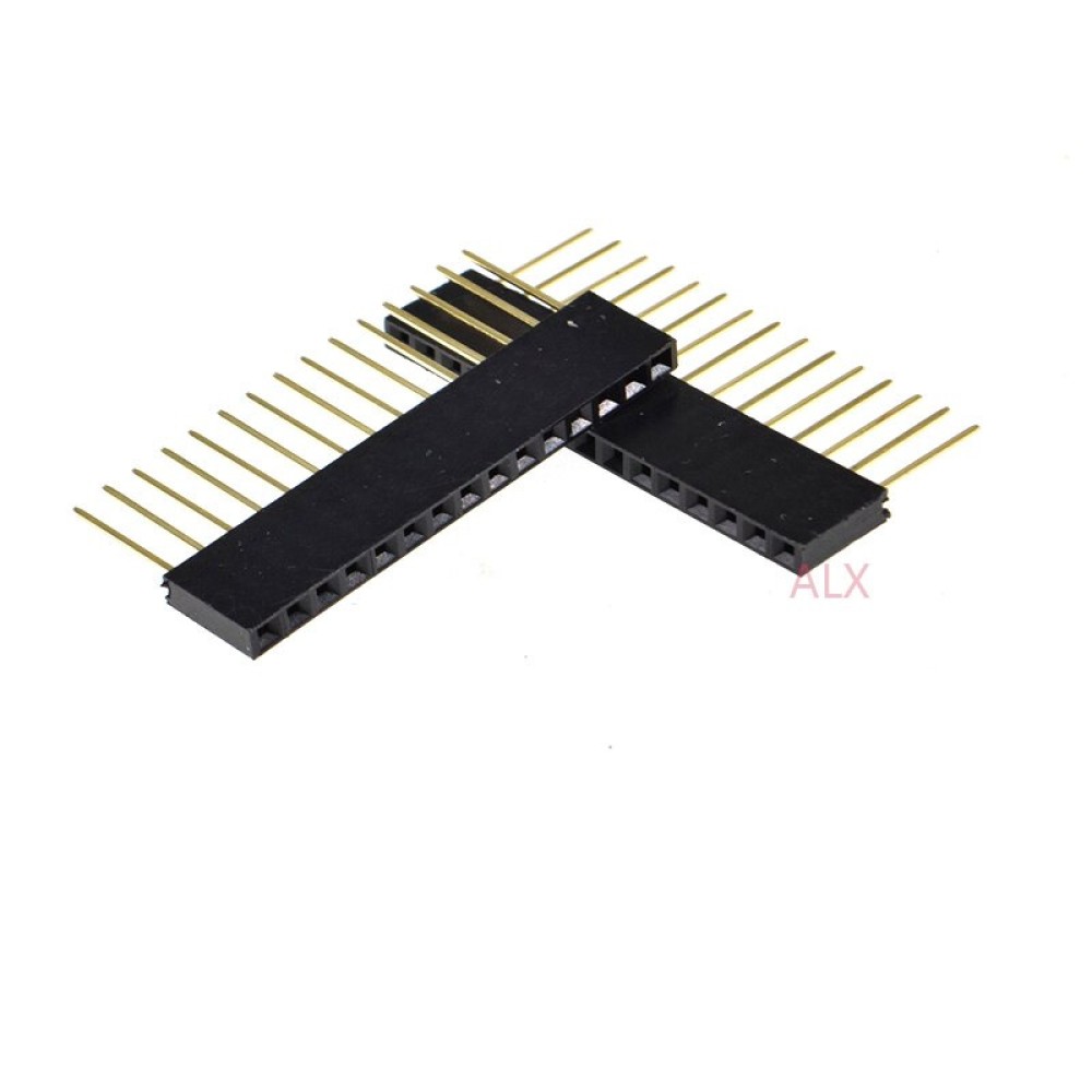 1x15 Pin Stackable Header 2.54 mm 11mm 1x15 Pin Stackable Header 2.54 mm 11mm