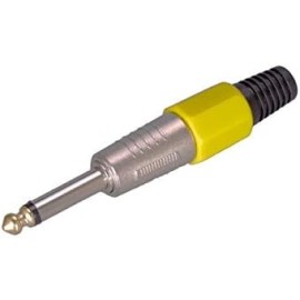 OEM 6,3mm Canon Mono Gitar Jack Renk:Sarı