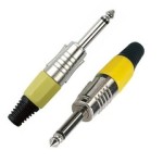 OEM 6,3mm Canon Mono Gitar Jack Renk:Sarı