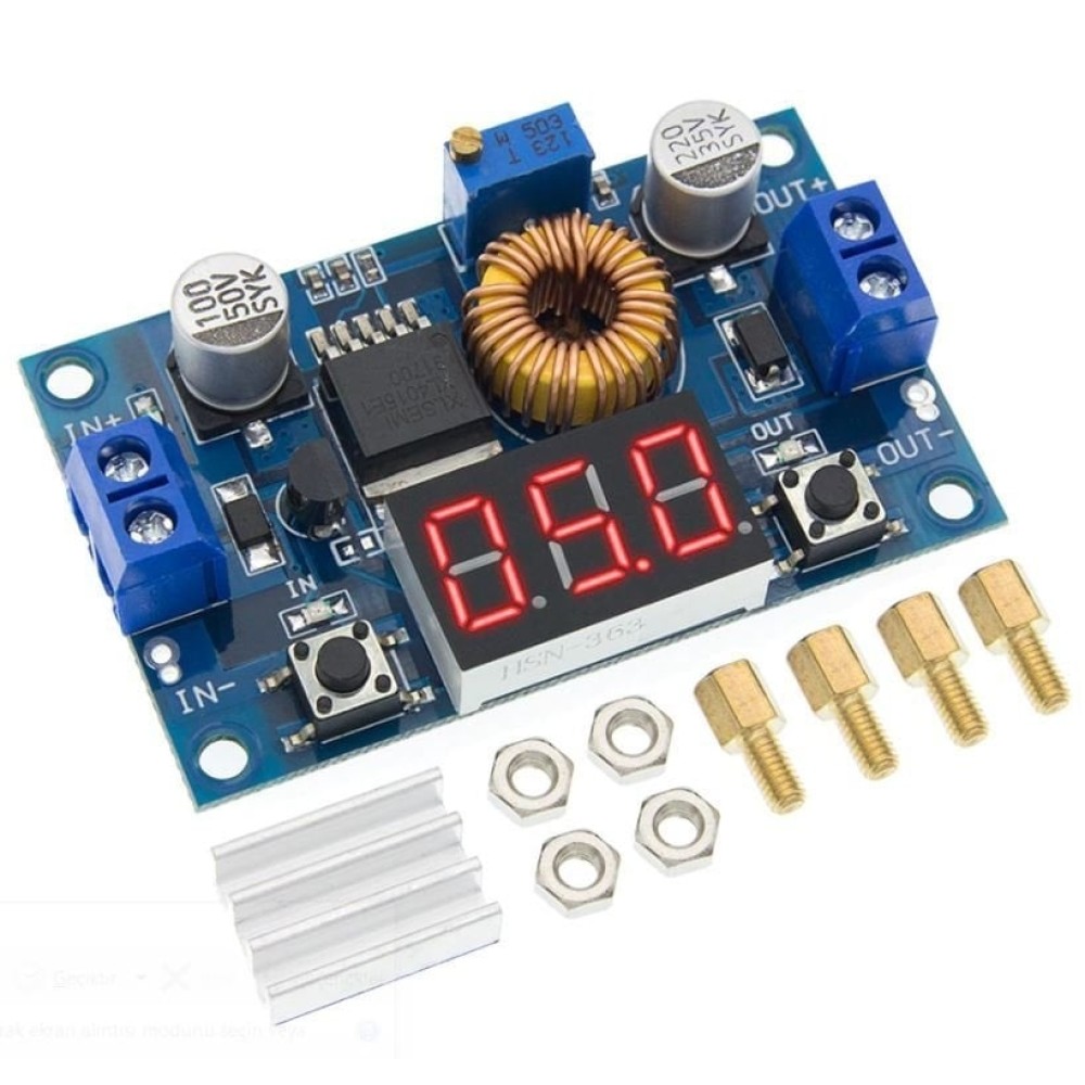 XL4015 5A 75W DC/DC Voltaj Düşürücü XL4015 5A 75W DC/DC Voltaj Düşürücü