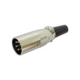 Canon / XLR 4 Pin Jack - Erkek