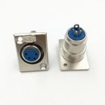 Canon /XLR 4Pin Dişi Şasi Konnektörü Canon /XLR 4Pin Dişi Şasi Konnektörü