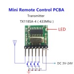 TX118SA-4 ASK RF Transmitter Modul