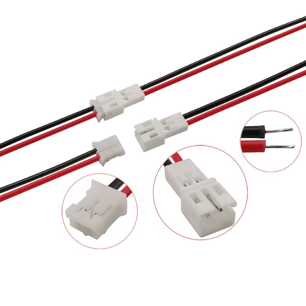 20CM JST PH 2.0 2.0mm Pitch 2 Pin erkek