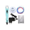 3D Kalem 3D Yazıcı  Mavi RP-100B + Hediye Filament