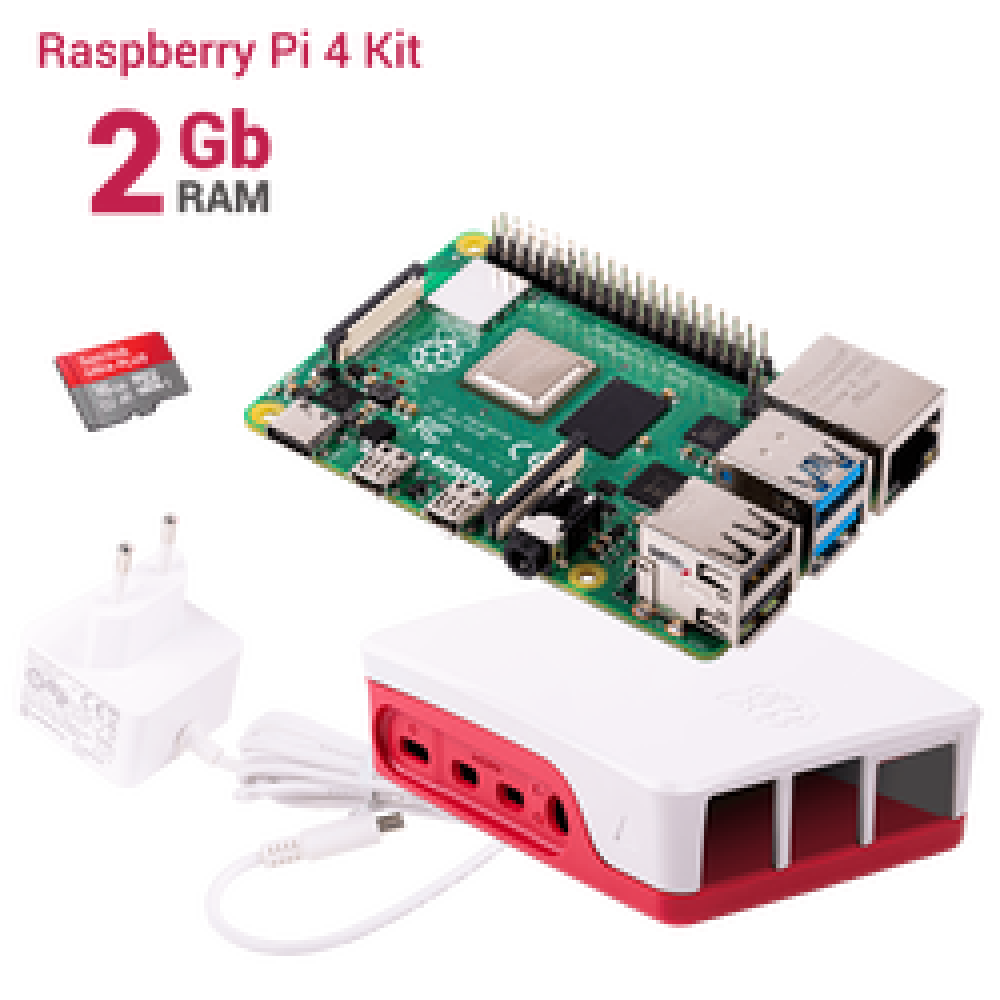 Raspberry Pi 4 2GB Starter Kit Raspberry Pi 4 2GB Starter Kit