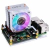 Raspberry Pi 3 ve 4 İçin ICE Tower CPU Soğutucu Fan