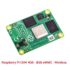 Raspberry Pi CM4 4GB - 8GB eMMC - Wireless