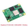 Raspberry Pi CM4 2GB - 32GB eMMC - Wireless