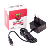 Raspberry Pi 4 Güç Adaptörü 5.1V 3A Siyah (Lisanslı)