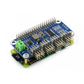 Raspberry Pi Servo Motor Sürücü HAT (B), 16 Kanall, 12-bit, I2C