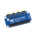 Raspberry Pi Servo Motor Sürücü HAT (B), 16 Kanall, 12-bit, I2C