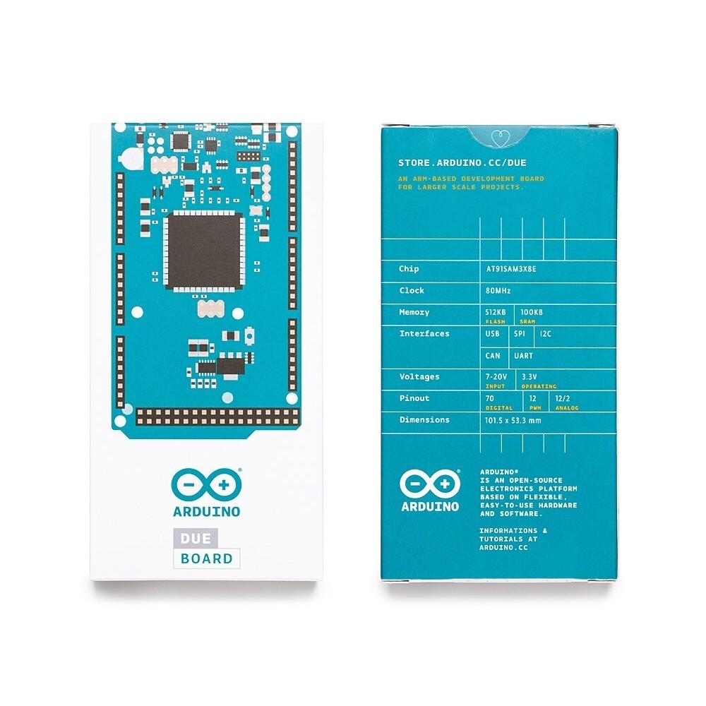 Arduino Due R3 3.3V (Orijinal)