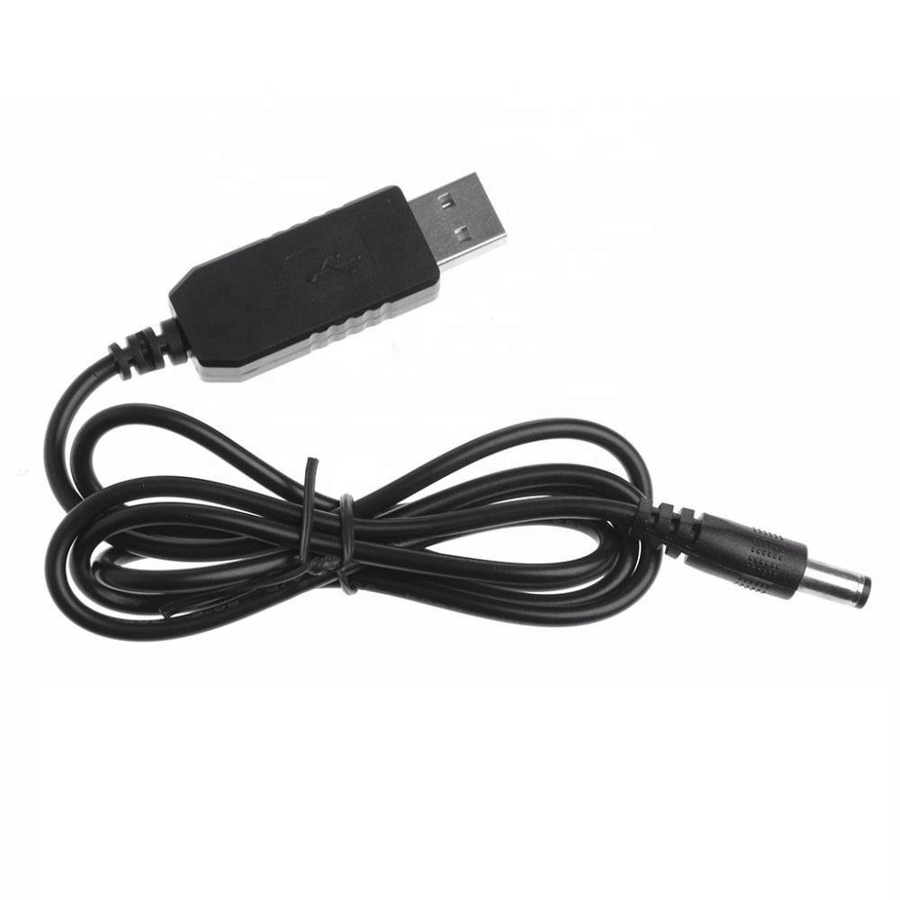 USB 5V - Barrel Jack 12V Voltaj Yükseltici Booster 1m Step Up USB 5V - Barrel Jack 12V Voltaj Yükseltici Booster 1m Step Up