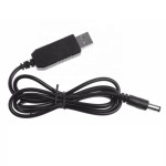 USB 5V - Barrel Jack 12V Voltaj Yükseltici Booster 1m Step Up USB 5V - Barrel Jack 12V Voltaj Yükseltici Booster 1m Step Up