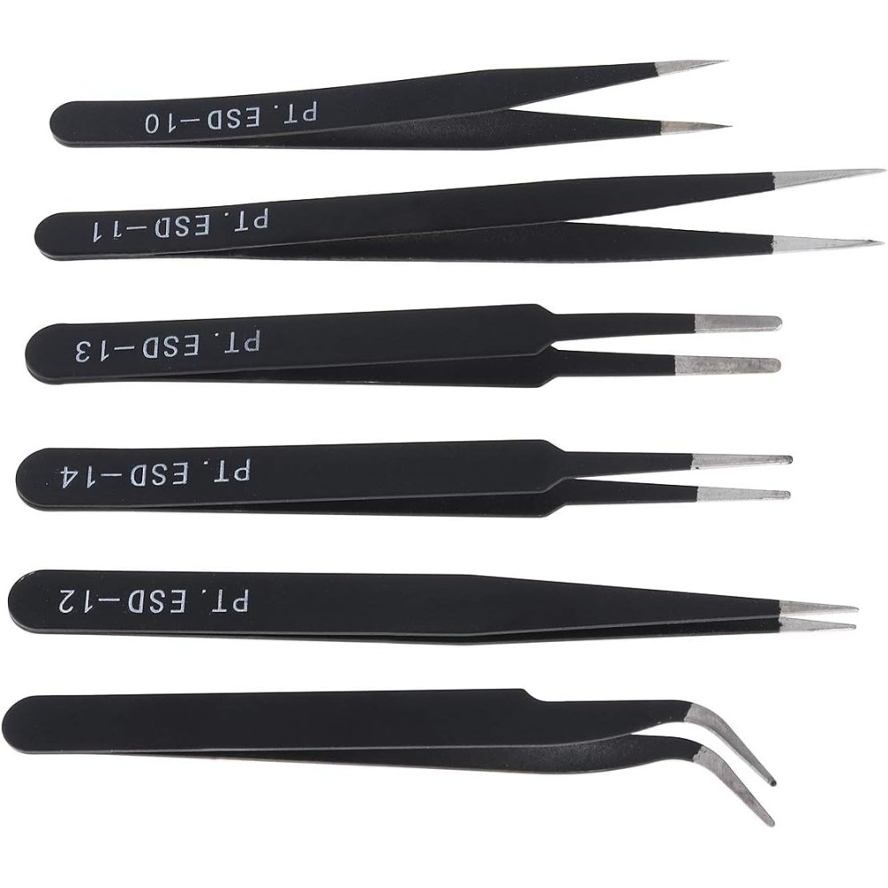 ESD Anti statik Cımbız Seti 6 Parça