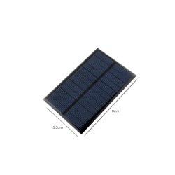 Güneş Paneli - Solar Panel 6V 0.6W 80x55mm