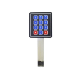 Matrix Membran Keypad 1x3