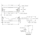 18650 Tekli Pil Yuvası (PCB Tip) - Pil Yatağı 18650 Tekli Pil Yuvası (PCB Tip) - Pil Yatağı