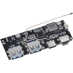 QC4.0 QC3.0 LED Çift USB 5V 4.5A 22.5W Micro/Type-C USB  18650 Şarj Modülü Sıcaklık / Devre Koruma QC4.0 QC3.0 LED Çift USB 5V 4.5A 22.5W Micro/Type-C USB  18650 Şarj Modülü Sıcaklık / Devre Koruma